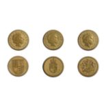 One Pounds 30th Anniversary of the One Pound Coin Royal Arms Gold Set 2013 (58.86 grams total coin