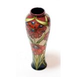 A modern Moorcroft trial vase Helerium-Master 121/10, dated 11.10.17 (boxed)