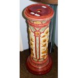 A Burmantofts pottery jardiniere stand