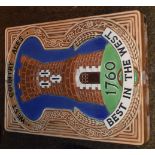 A ceramic plaque for West Country Ales