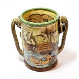 A Royal Doulton 'The Lord Nelson' loving cup