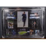 A signed Jose Mourinho montage