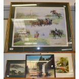 After Cheristime Liggertwood, World Equestrian Games Stockholm, 1990 signed print; an Orientalist