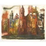 John Egerton Christmas Piper CH (1903-1992) ''Gothic Folly Stowe'', (1985) Signed and numbered 2/70,