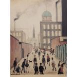 After Laurence Stephen Lowry RBA, RA (1887-1976) ''Mrs Swindell's Picture'' Signed, with the