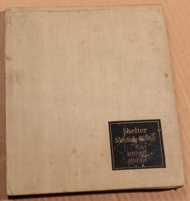 Moore, Henry ''Shelter Sketch Book'' Published by Editions Poetry, London, 1940 Signed and dated - Image 7 of 7