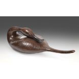 Guy Taplin (1939) ''Pintail'' Signed and inscribed, wood, 8cm high Artist's Resale Rights/Droit de