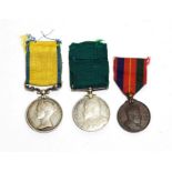 A Victorian/Edwardian Long Service Naval Group of Three Medals, comprising Baltic Medal 1854-55