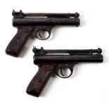 PURCHASER MUST BE 18 YEARS OF AGE OR OVER A Webley Premier .22 Calibre Air Pistol, numbered 2098,