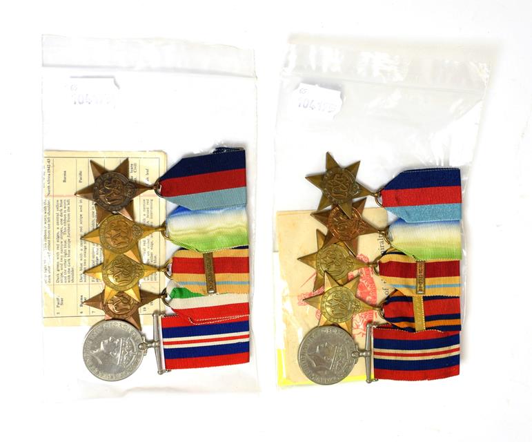 A Second World War Naval Group of Five Medals and Corresponding Miniatures, comprising 1939-45 Star,