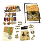 A First/Second World War Family Group of Medals:- A 'Civil Division OBE Group of Eight, awarded to