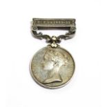 An India General Service Medal 1854, with clasp BURMA 1889-92, awarded to 1522 Pte.H.Margarie 2d