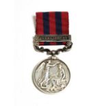 An India General Service Medal 1854-1895, with clasp BURMA 1887-89, awarded to 27??? Pte. C.O'