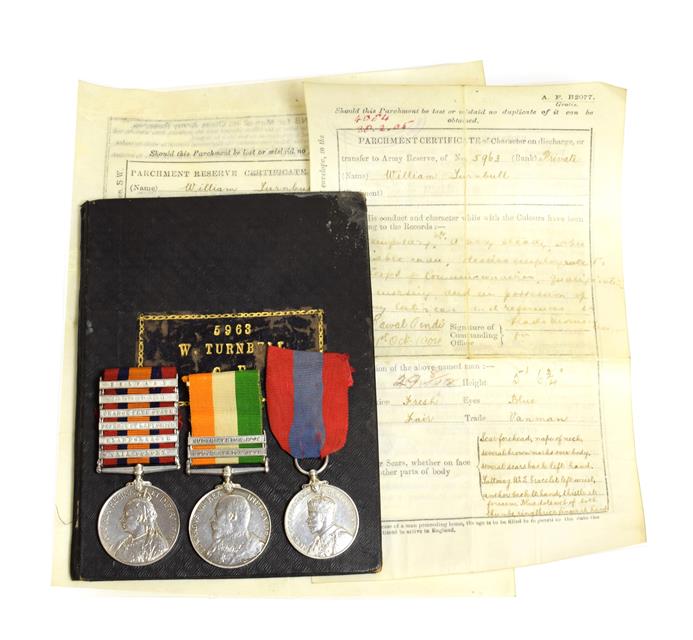 A Pair of South Africa Campaign Medals, comprising Queen's South Africa Medal with six clasps CAPE