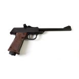 PURCHASER MUST BE 18 YEARS OF AGE OR OVER A Walther LP 53 .177 Calibre Air Pistol, numbered