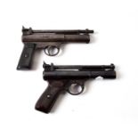 PURCHASER MUST BE 18 YEARS OF AGE OR OVER A Webley Senior .177 Calibre Air Pistol, numbered S4652,