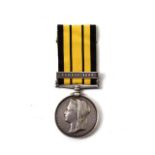 An East and West Africa Medal, with clasp GAMBIA 1894, awarded to F(Francis) J(Joseph) WHITE,