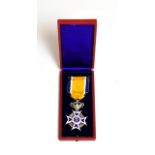 Kingdom of Netherlands - The Order of Orange-Nassau (Civil Division) 5th Grade, in silver and