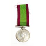 An Afghanistan Medal 1878-1880, awarded to Sowar Narain Singh, 15th Bengal Cavy.. Tiny ding to