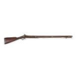A 19th Century Percussion Experimental Smoothbore Model of a Brunswick Rifle by Thomas Potts,