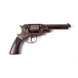 A Starr Arms Company 44 Calibre 1858 Double Action Percussion Six Shot Army Revolver, number