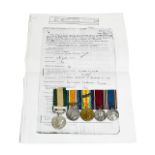 A First World War and Inter-War Group of Five Medals to Gerald Charles Routh Herdon, comprising
