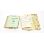 Operation Sea Lion 1941 (The Proposed German Invasion of England), seven folding maps of the