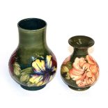 Two Moorcroft vases
