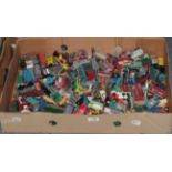 A box of assorted Diecast vehicles