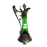 A WMF style Art Nouveau claret jug