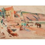 Philip Naviasky (1894-1983) ''Robin Hood's Bay'' Signed, inscribed and dated 1934, pencil and