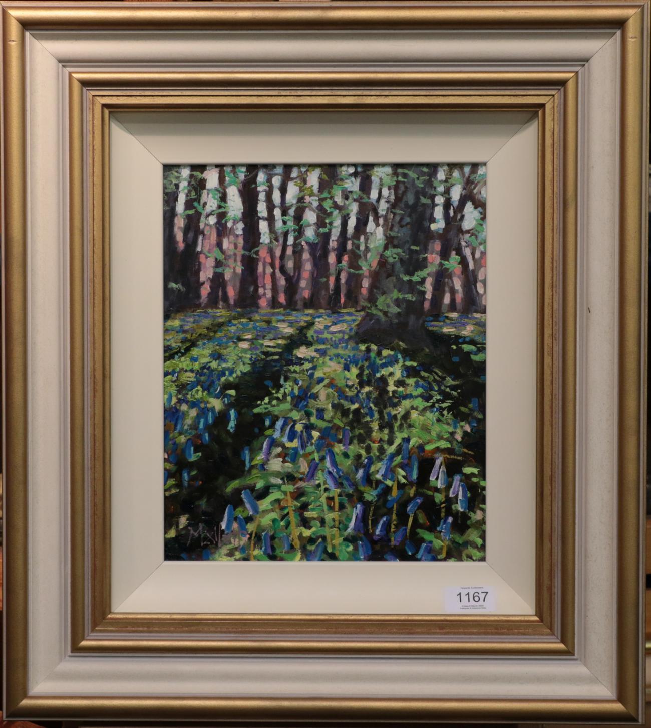 Timmy Mallett (b.1955) ''Good Morning, Bluebells'' Signed, oil on board, 29.5cm by 24cm Artist's