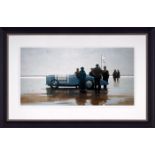 After Jack Vettriano (b.1951) Scottish ''Pendine Beach'' Signed and numbered 209/250, limited