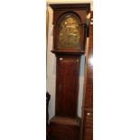 ~ An oak eight day longcase clock, signed Robert Wilson, South Moor House, circa 1780