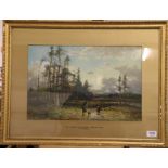 William Manners RBA (1860-1930) ''The Woods, Milnthorpe, Westmorland'' Signed, watercolour and