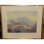 Delmar Harmood Banner (1896-1983) ''Fairfield from Rest Dodd'' Signed inscribed and dated 1967 in