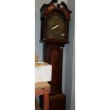 ~ A mahogany eight day longcase clock, signed John Harrison, Newcastle, circa 1780, brass dial