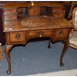 A circa 1920/1930 walnut ladies writing desk