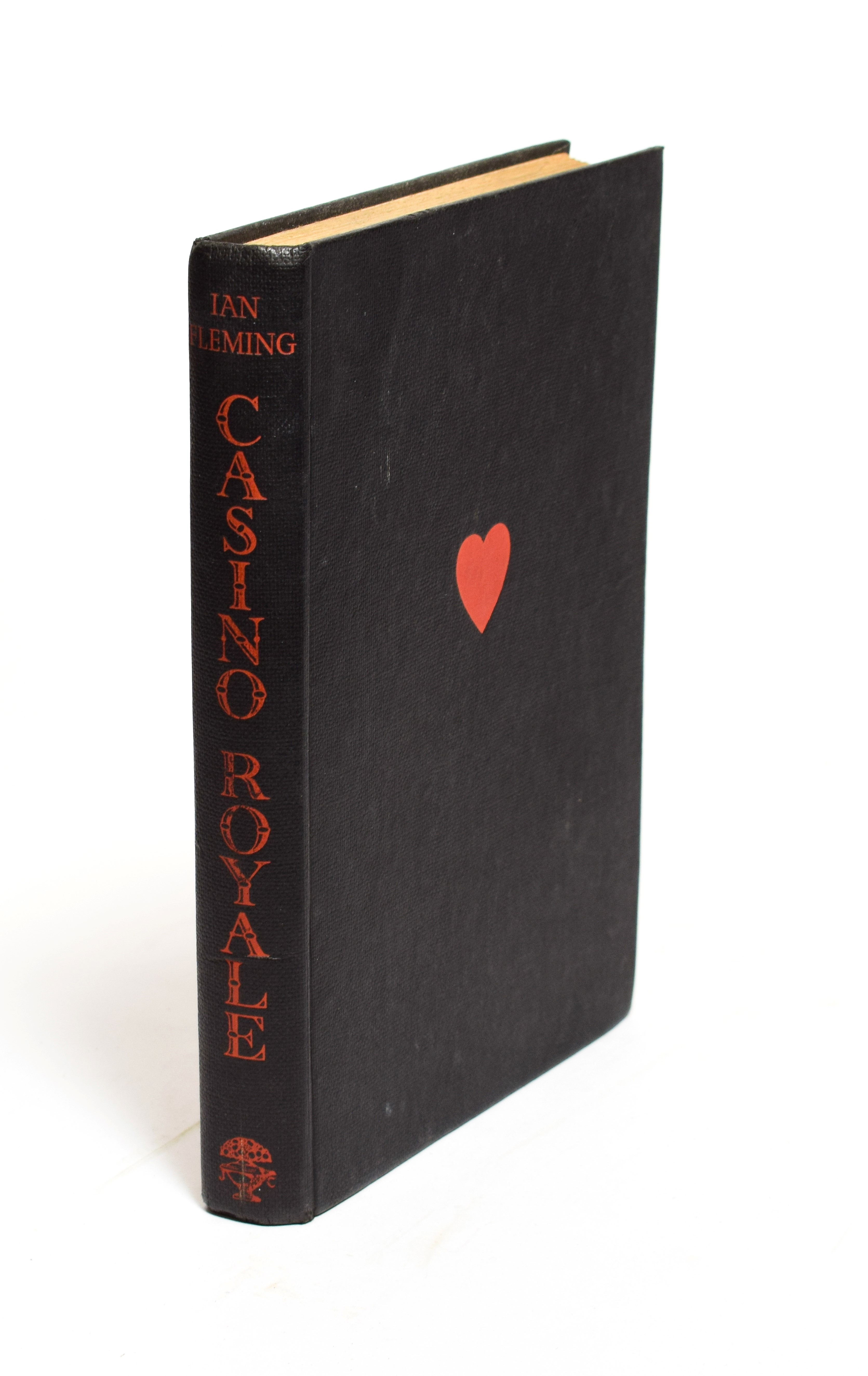 Fleming (Ian) Casino Royale, Cape, 1953, first edition, H.M.S Dolphin stamp and ink number to