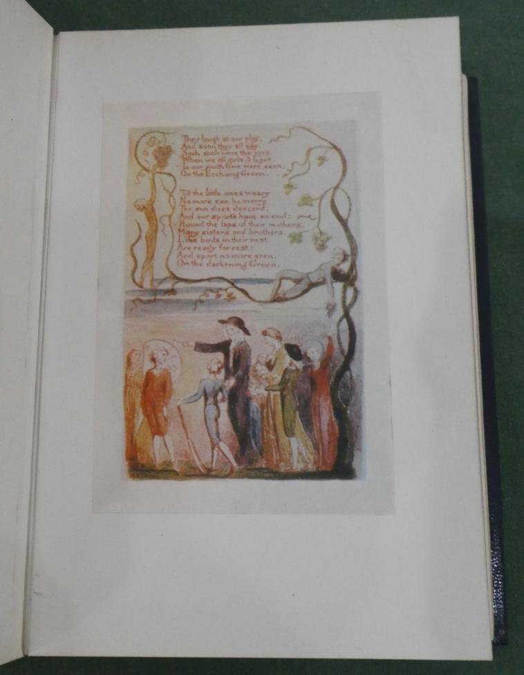 Blake (William) Songs of Innocence. Frederick Hollyer,1923, numbered limited edition of 50 copies, - Image 4 of 8