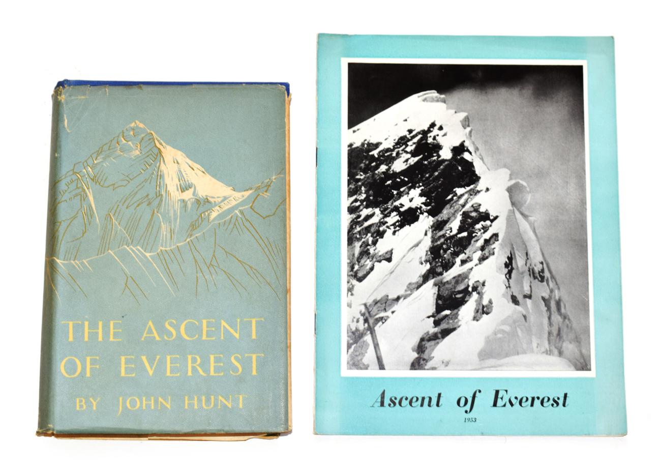 Everest Expedition Ascent of Everest 1953, illustrated souvenir programme to accompany the