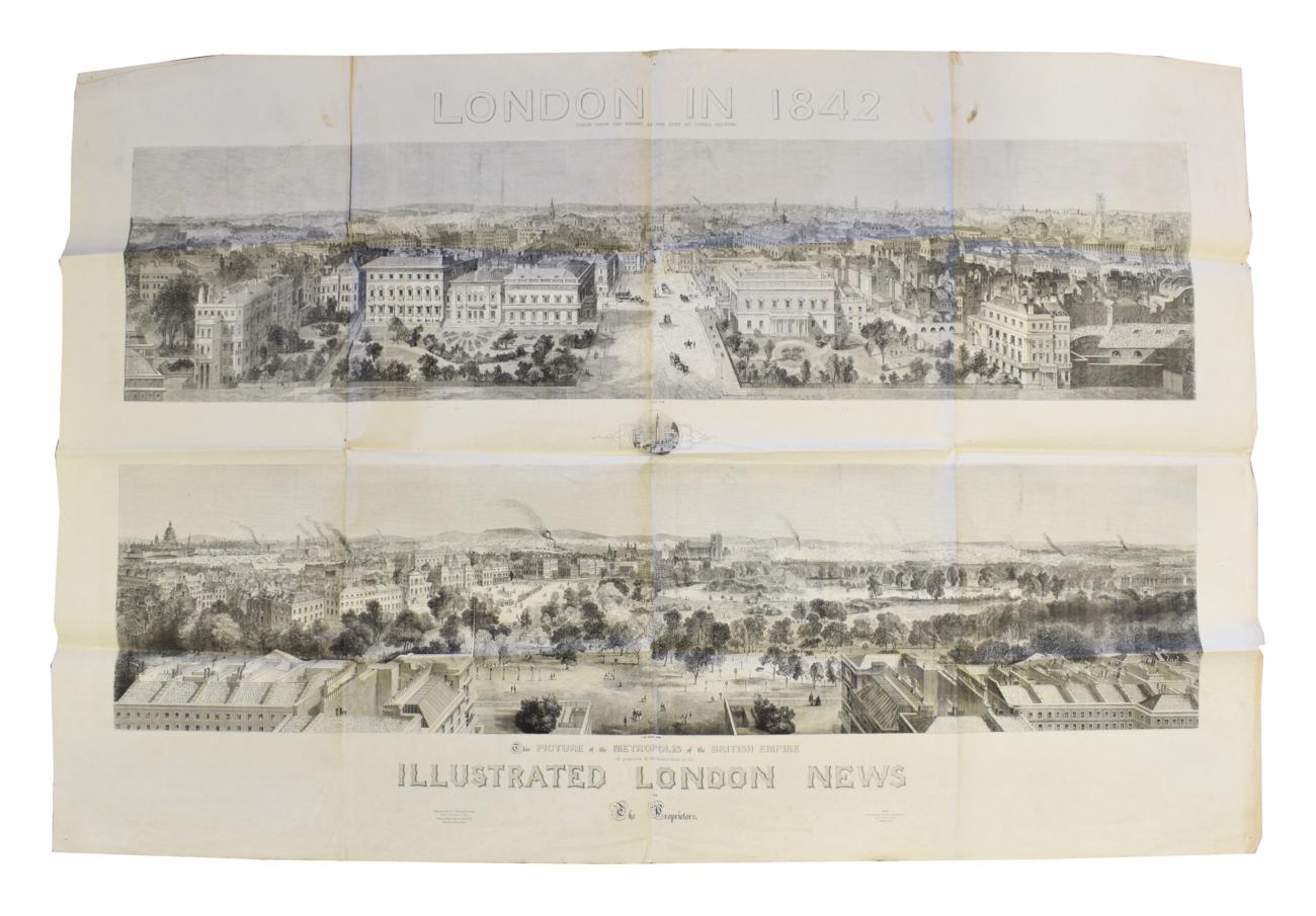 Illustrated London News London in 1842, Taken from the Summit of the Duke of York's Column,