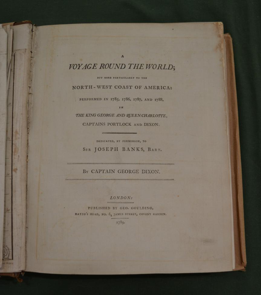 Dixon (Captain George) A Voyage Round the World, but more particularly to the North-West Coast of - Image 14 of 18