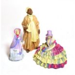 A Royal Doulton model of Ibrahim HN2095, Royal Doulton Chloe HN1470, Royal Doulton The Little