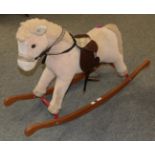 Childs soft toy rocking horse