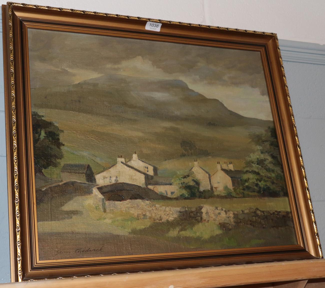 Sam Chadwick (1902-1992) Yorkshire landscape, signed, oil on board