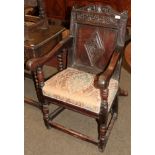 An 18th century Wainscott style chair