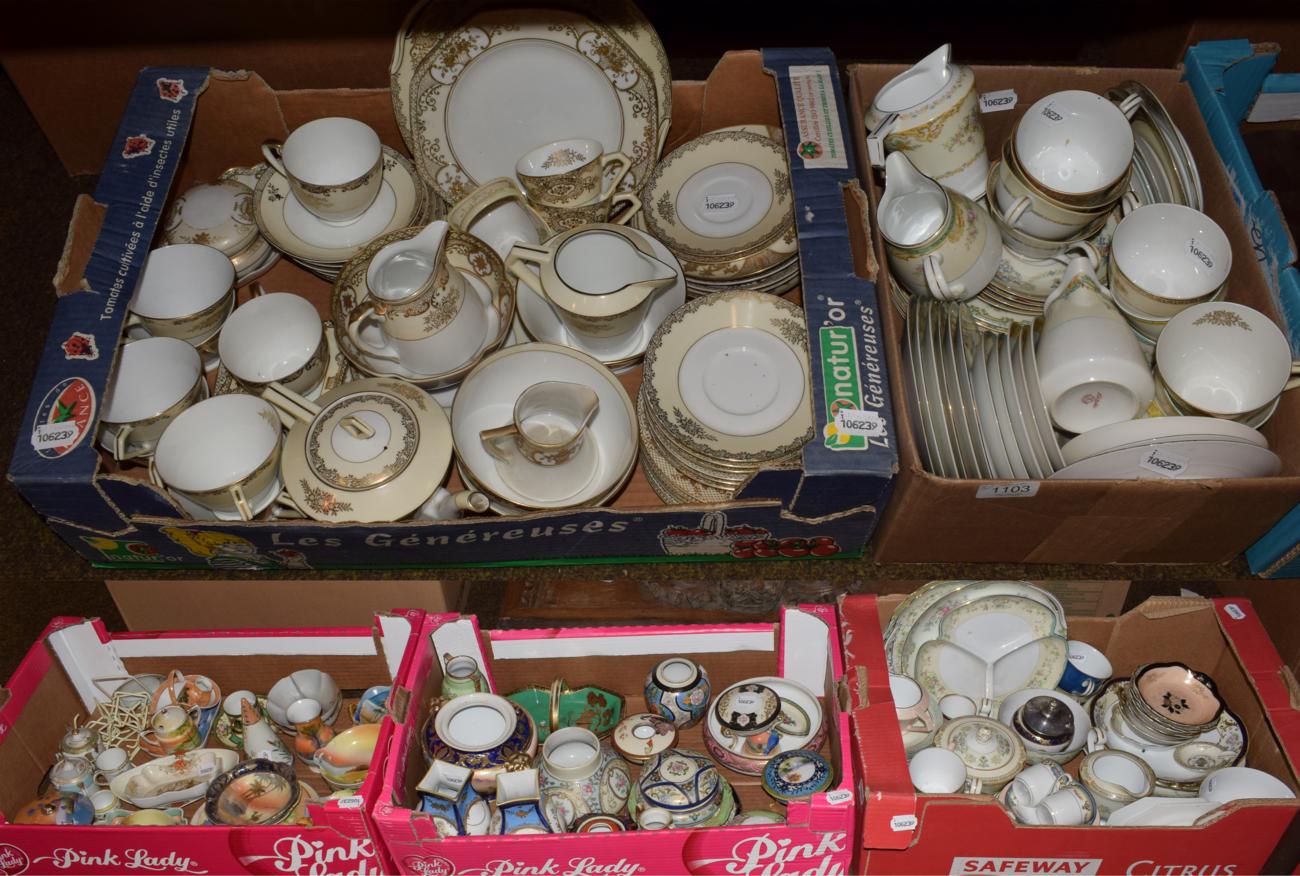 Group of Noritake wares, including teasets, vases, dishes etc