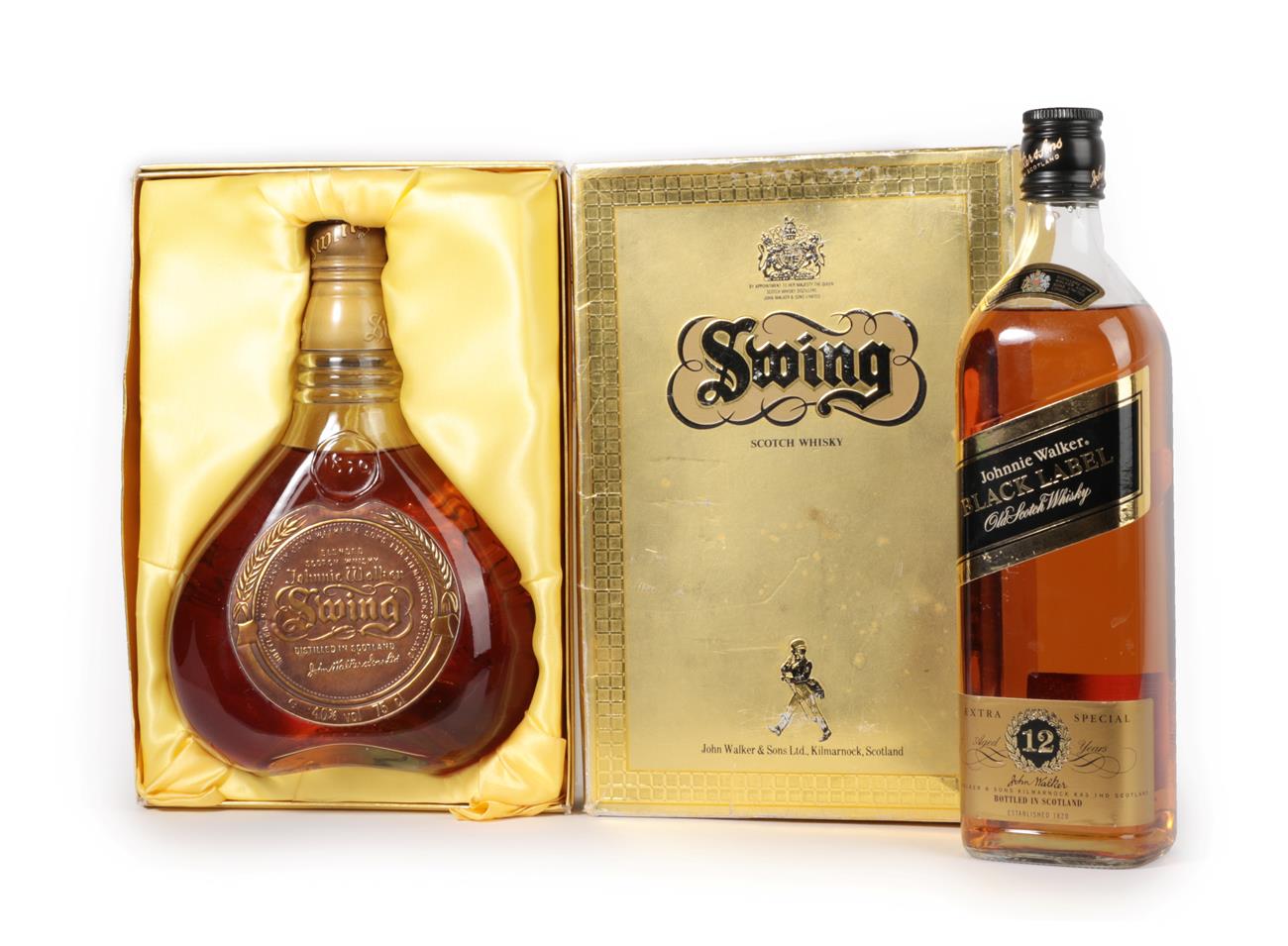 Johnnie Walker ''Swing'' Blended Scotch Whisky, 40% vol 75cl, in presentation bottle and original - Image 3 of 3