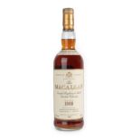 The Macallan Single Highland Malt Scotch Whisky 18 Years Old, distilled 1968, bottled 1987, 43%